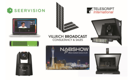 Villrich Broadcast Demonstrates an automated PTZ solution with NDI at the NABSHOW 2022