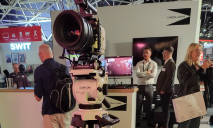 Cartoni report a great IBC 2022 with massive interest in their new camera support products
