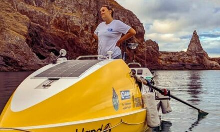 Lightware Supports Lara Vafiadis in her Journey across the Atlantic