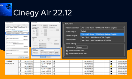 Cinegy releases major new version of Cinegy Air