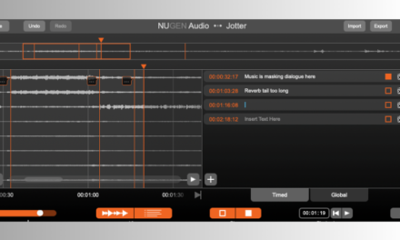 NUGEN AUDIO RELEASES JOTTER PLUG-IN