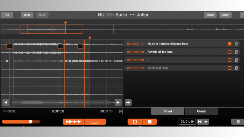 NUGEN AUDIO RELEASES JOTTER PLUG-IN