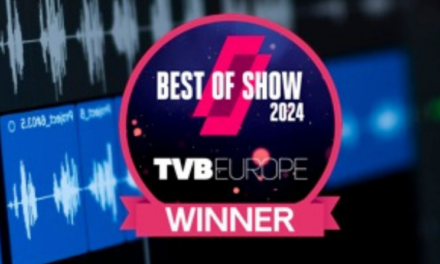 arkona’s BLADE//runner IP Audio Engine Receives Best of Show  from TVB Europe at NAB 2024