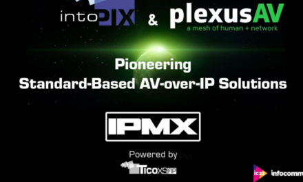 intoPIX and PlexusAV Pioneer IPMX Standard-Based AV-over-IP Solutions