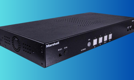 Marshall Debuts VMV-402-3GSH Switcher At NAB 2024