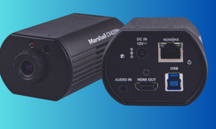 MARSHALL SHOWCASES NEW CV420Ne, A COMPACT 4K60 CAMERA WITH NDI, AT IBC 2023