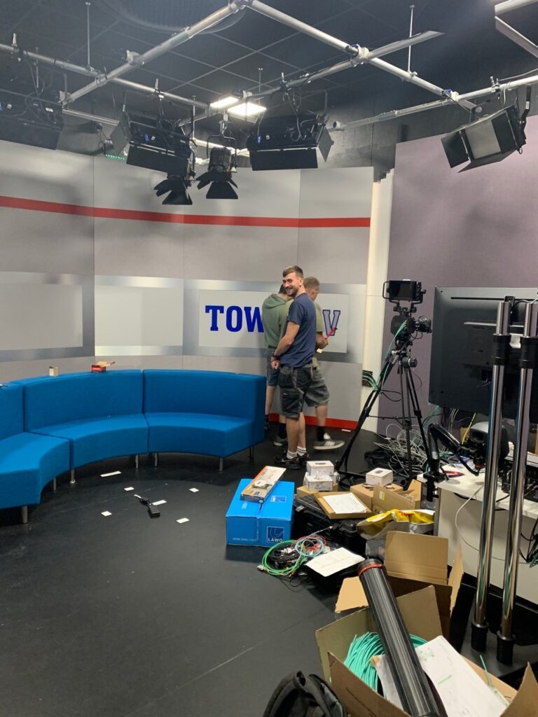 The Studio takes shape