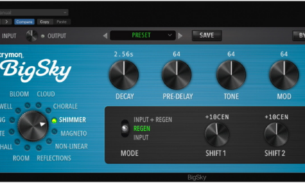 Strymon BigSky Plugin Now Available with Audient Products