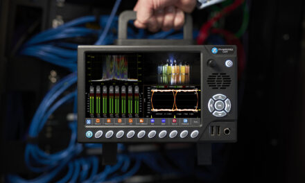 Grass Valley expands PHABRIX T&M inventory with QxP portable waveform monitor