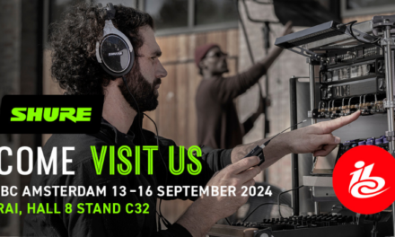 SHURE RETURNS TO IBC 2024 WITH CUTTING-EDGE WIRELESS SOLUTIONS FOR BROADCAST AND CONTENT CREATION