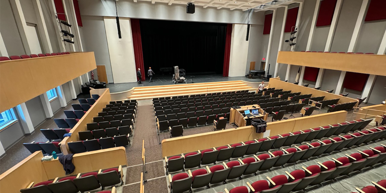 WHITINSVILLE CHRISTIAN SCHOOL UPGRADES AUDITORIUM SOUND SYSTEM WITH EAW®