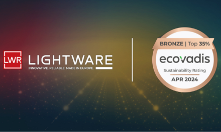Lightware Achieves EcoVadis Bronze Rating, Reinforcing its Commitment to Environmental Sustainability