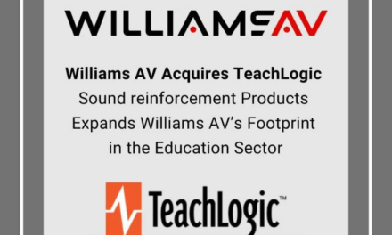 Williams AV Acquires TeachLogic, Expanding Its Assistive Communication Product Portfolio and Education Market Presence
