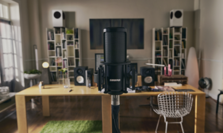 KEEP THE FOCUS ON CREATIVITY INSTEAD OF POST-PRODUCTION: INTRODUCING THE SM4 HOME RECORDING MICROPHONE