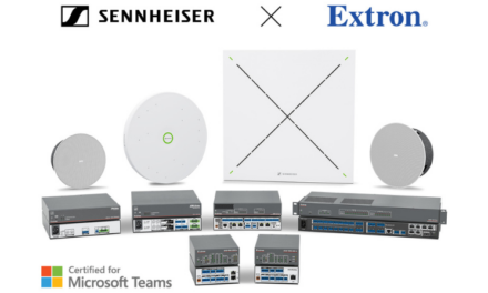 Extron and Sennheiser Introduce New Secure, AI-Ready Enterprise Solutions Certified for Microsoft Teams