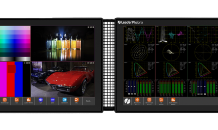 Leader sets US debut of LPX500 Waveform Monitor for NAB 2025