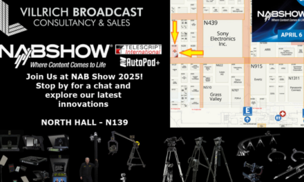 Villrich Broadcast Sets the Stage for NAB 2025 with Cutting-Edge Partnerships and Technology Demos