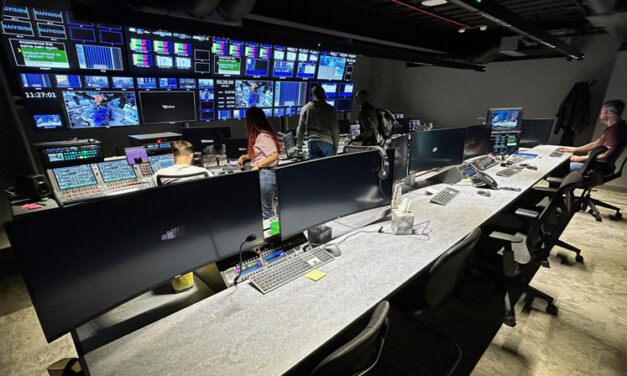 CNBC Selects Custom Consoles Module-R desks and MediaWalls for Europe Headquarters