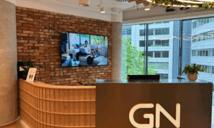GN Jabra – Modern office in Warsaw equipped with Sony BRAVIA Professional Displays